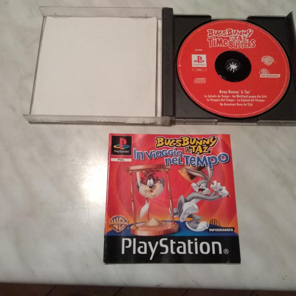 Bugs Bunny & Taz op avontuur door de tijd (PS1) | PS1 game kopen
