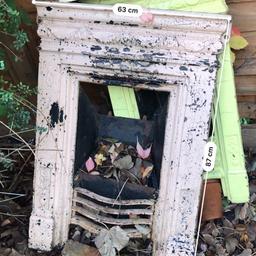 These are two original cast iron fireplaces that we removed from our when doing renovations. They need some TLC but will add lots of character to your home.
The dimensions can be seen on the photos.

Note: please email if you are only interested in one of them.
Thanks
