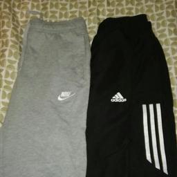 nike ones are small and adidas are meduim 5 each or 10 for both