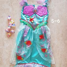 Ariel fancy dress,  size 5-6, good condition buyer collects please sensible offers will be considered