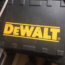 Dewalt 18v cordless drill in good working order comes with case 3 bats no charger £40