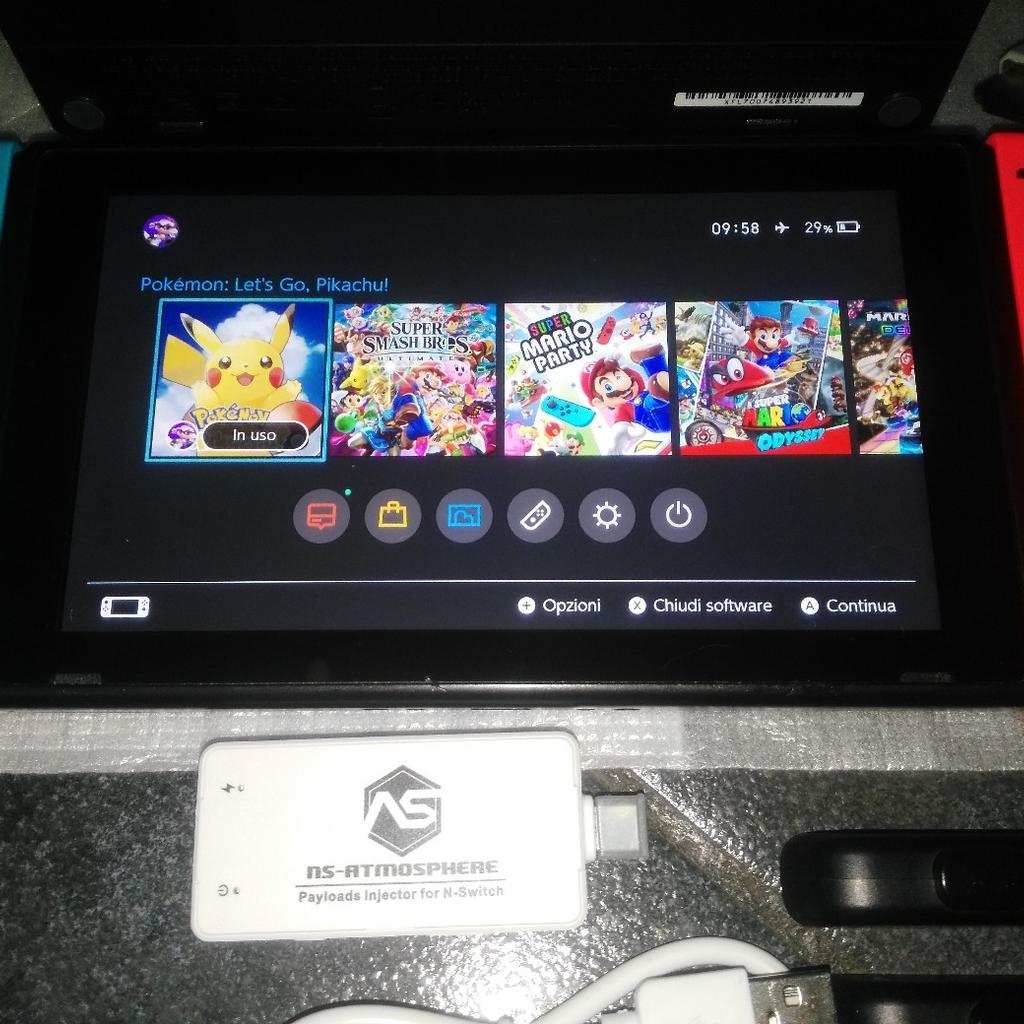 Nintendo switch 64GB + modifica è giochi in 20916 Monza for €320.00 for ...