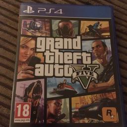Grand theft auto for PS4 collection B33, immaculate condition