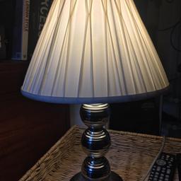 Beautiful table lamp from Laura Ashley. 3 step dimming touch switch.