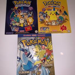 Pokemon Blau, Rot, Gelb, Silber und Gold Lösungsbücher.

Versand möglich 6,90€