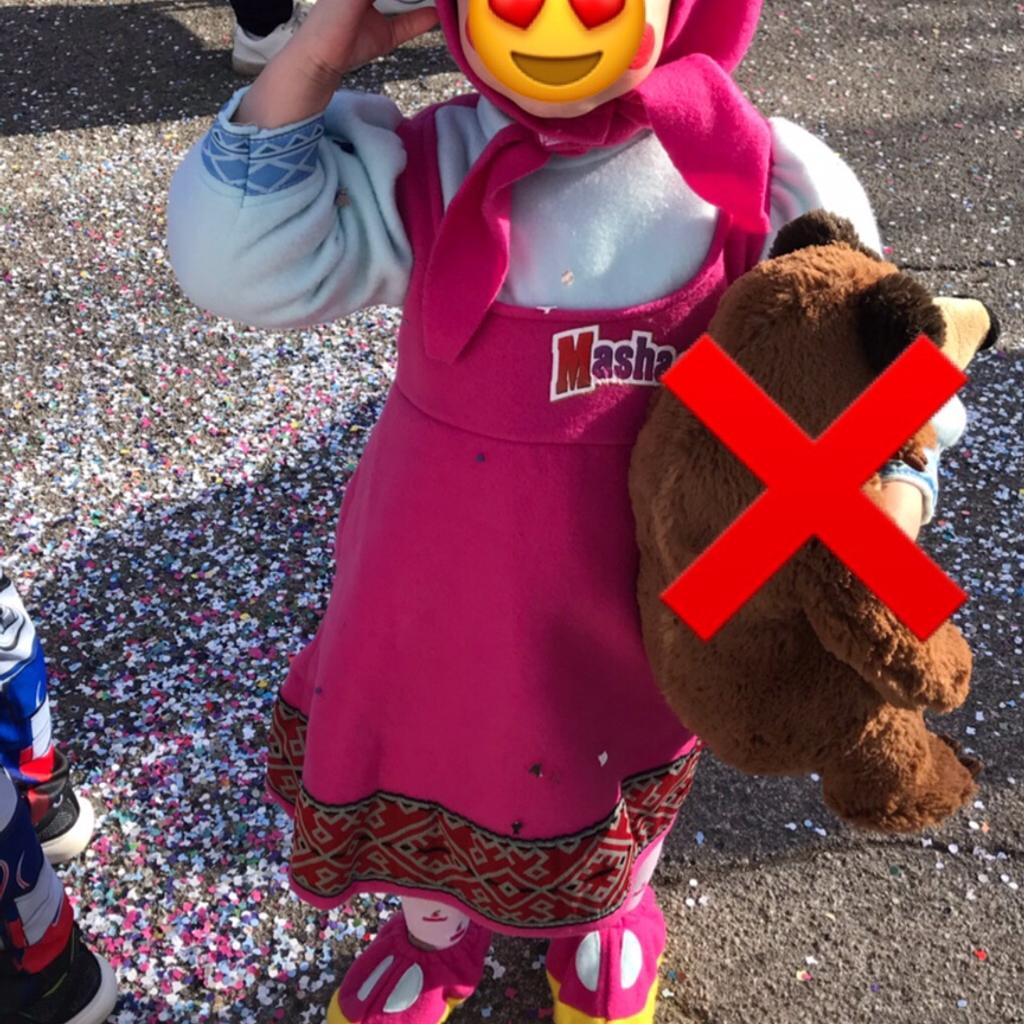 Masha E Orso Costume Carnevale su