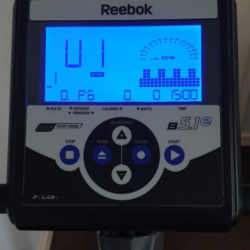 Reebok b5 1e online exercise bike