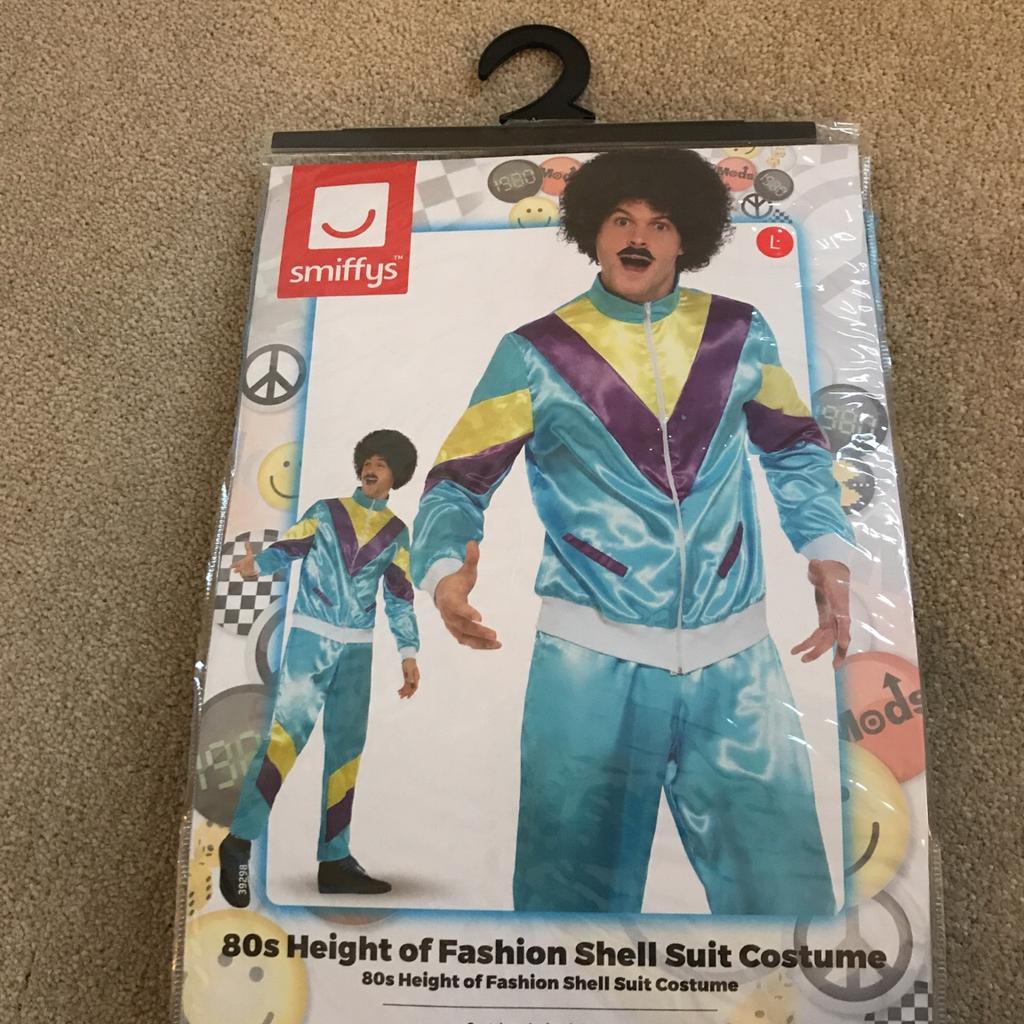Smiffys 80s Height of Fashion Shell Suit Costume 