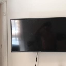 Sharp Aquos LED TV. In built high quality sound system by Harman/Kardon. Comes in original box, including remote control, and feet. Used for a short period of time only. So like new and in top working condition.
