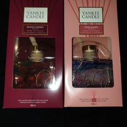 2 yankee canldes Diffuser 1 in Black Cherry & 1 in Pink Sands. Brand new not been opened both £10
