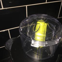 Baby blender to make your own food . Blender has a small crack in lid but still works as normal and doesn’t affect use . Handy for weaning your baby