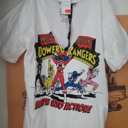 Logoshirt Power Rangers von Forever21 ungetragen Gr.S
