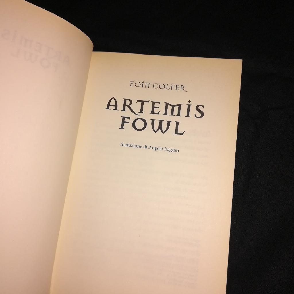 Libro Artemis Fowl