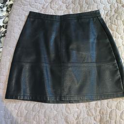 Faux Leather. From New Look. Size 10, never been worn but no tags on.