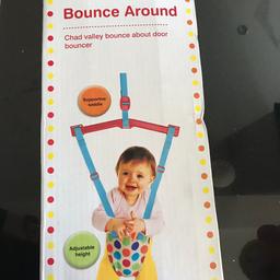 Chad Valley 
Bounce Around 
Door frame baby bouncer
Excellent condition, only used a couple of times