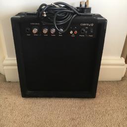 Guitar amp, hardly used. 
Comes with the 3m audio output, but I don’t have the instructions anymore.