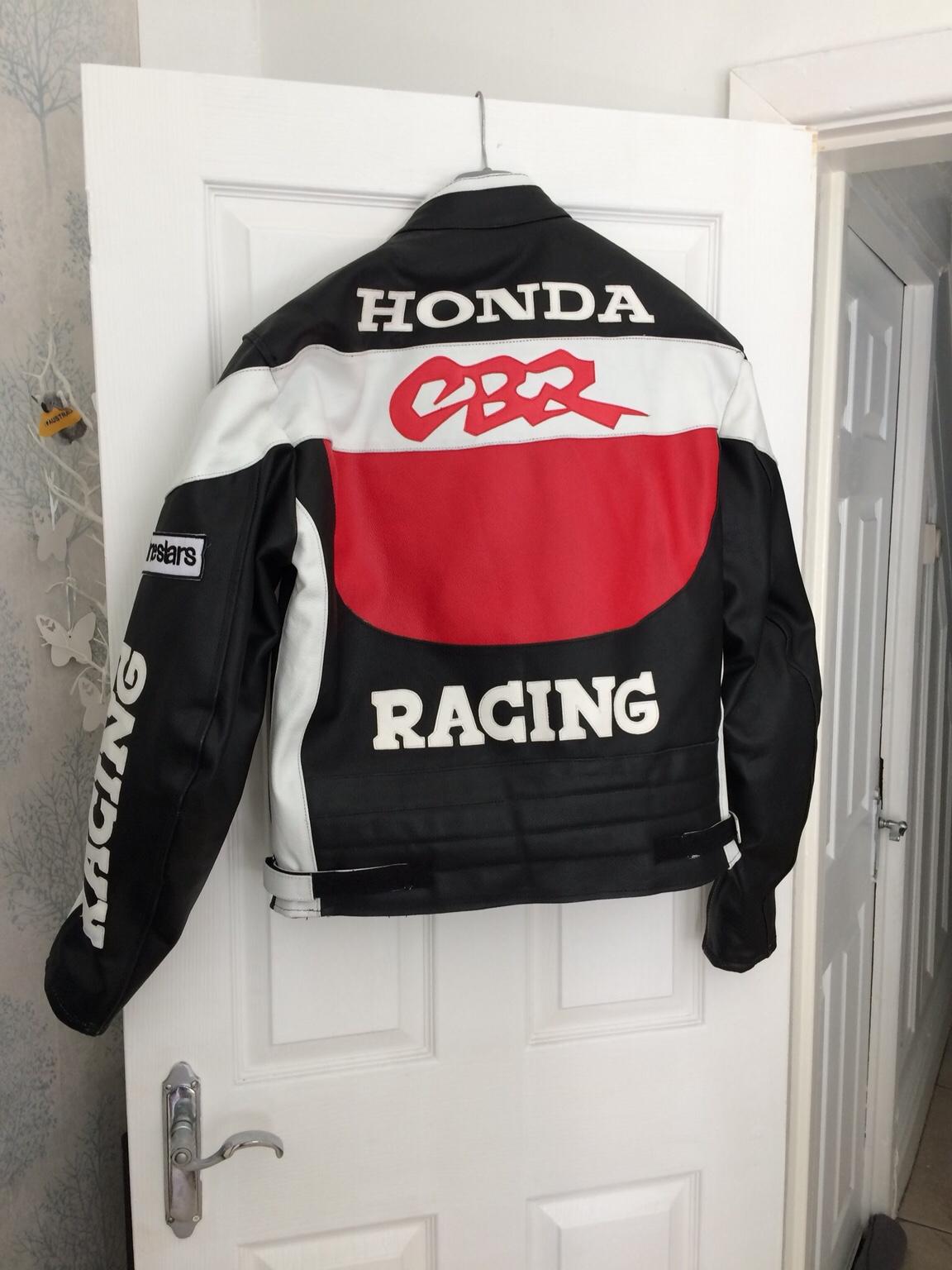 Honda cbr leather on sale jacket