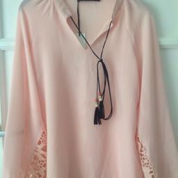 Women's pink blouse (small,medium)