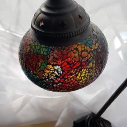 antique style 
multi shade led lamp
Authentically sourced from turkey