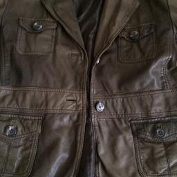 Joop leather jacket size M. Supple leather. Long sleeves. Brown. Good condition. Postage for 2.90£