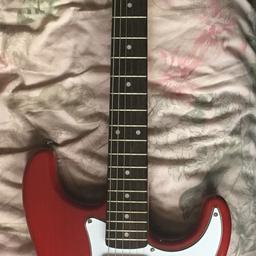 Eastcoast strat electric guitar great condition has had the tremelo blocked for improved tuning great for learner full size
