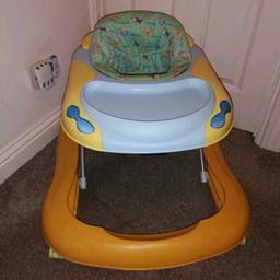 Baby walker 

Condition is Used. 

Height adjustable 

Perfect for a spare 

Collection Desborough