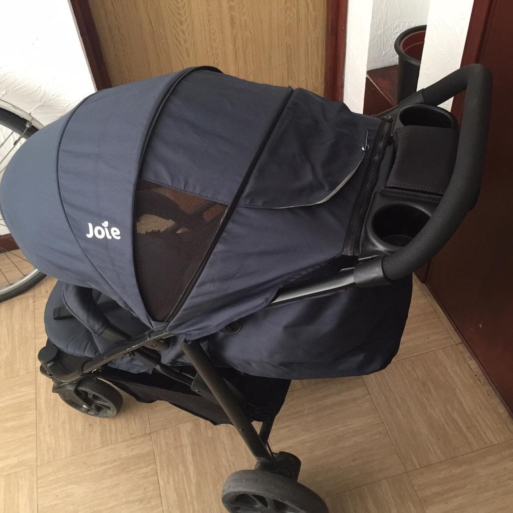 JOIE Litetrax 4 wheel pushchair Navy Blazer in KT16 Runnymede for