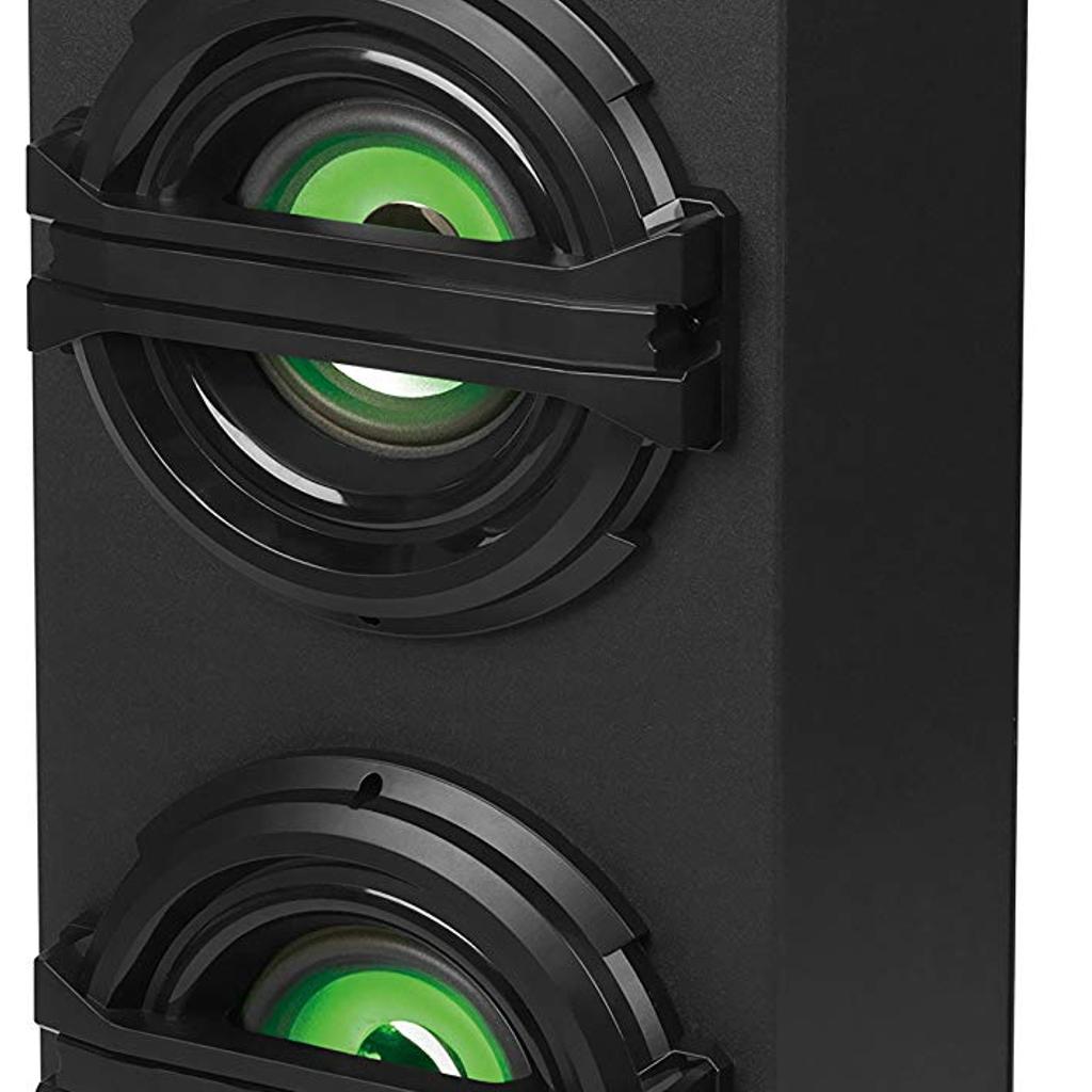 Intempo ee2383 portable party store speaker with led lights