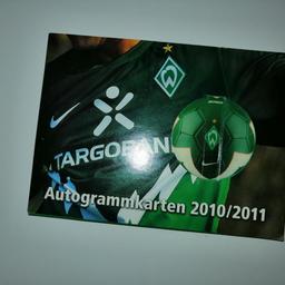 Werder Bremen Autogrammkarten
Abholung oder Versand mit Aufpreis