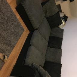 Selling my old sofa 
Has been used but I now have a new one
Only one thing, it has a slight tear on the side but will show in pictures 
All cushion and seat covers will be washed and ironed ready to go x

Will accept offers