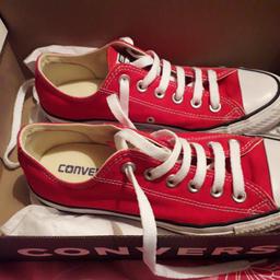 Size 6, red, worn once, very good condition, collection only, no offers