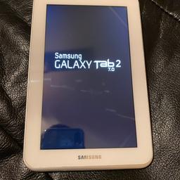 Used Samsung galaxy tab 2, accepting nothing less than the asking price also comes with 1 USB Charger