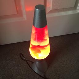 This is a used but in good condition and still working lava lamp which my daughter doesn’t use anymore 

Price is £7 

Based in Wilmington