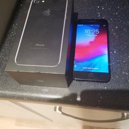 This is replacement iPhone 7 128gb jet black with the box I phone and used once. Comes with charger and the box and everything and is unlocked to any Sim cards,
Near offer
Many thanks