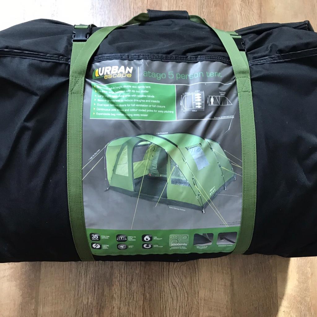 URBAN ESCAPE ATAGO 5 person Tent in Broxbourne for £120.00 for sale ...