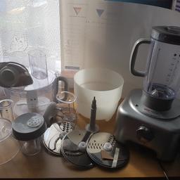 I am selling a Kenwood Food Processor.
Only the blender was used.
Very good condition.
Needs to be collected.