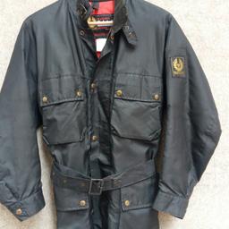 giaccone Belstaff nero XL da uomo vintage ottime condizioni