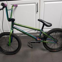 great condition few scratches here and there to be expected for a used bike also one handle grip worn but still useable. (see pics) works as it should, just had new tyres. sons outgrown it so selling to buy bigger bike. no delivery. collection only ws4