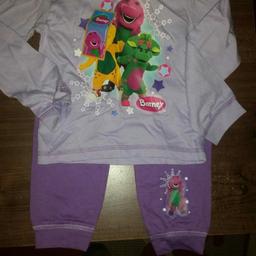 brand new barney pjs with tags.