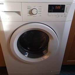 Beko washing machine in white in good used condition without any issues works as it should multi programs. short wash with a 7kg drum and a 1200 spin. Local delivery is available for cost of fuel thanks for looking