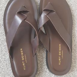 Kurt Geiger men's sandals size 43. very good condition only worn once.