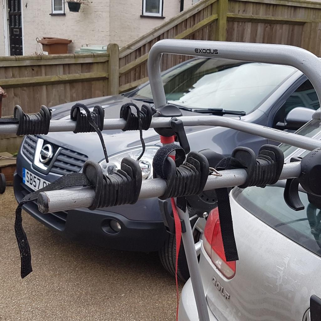 Exodus metal clamp 2025 3 bike carrier