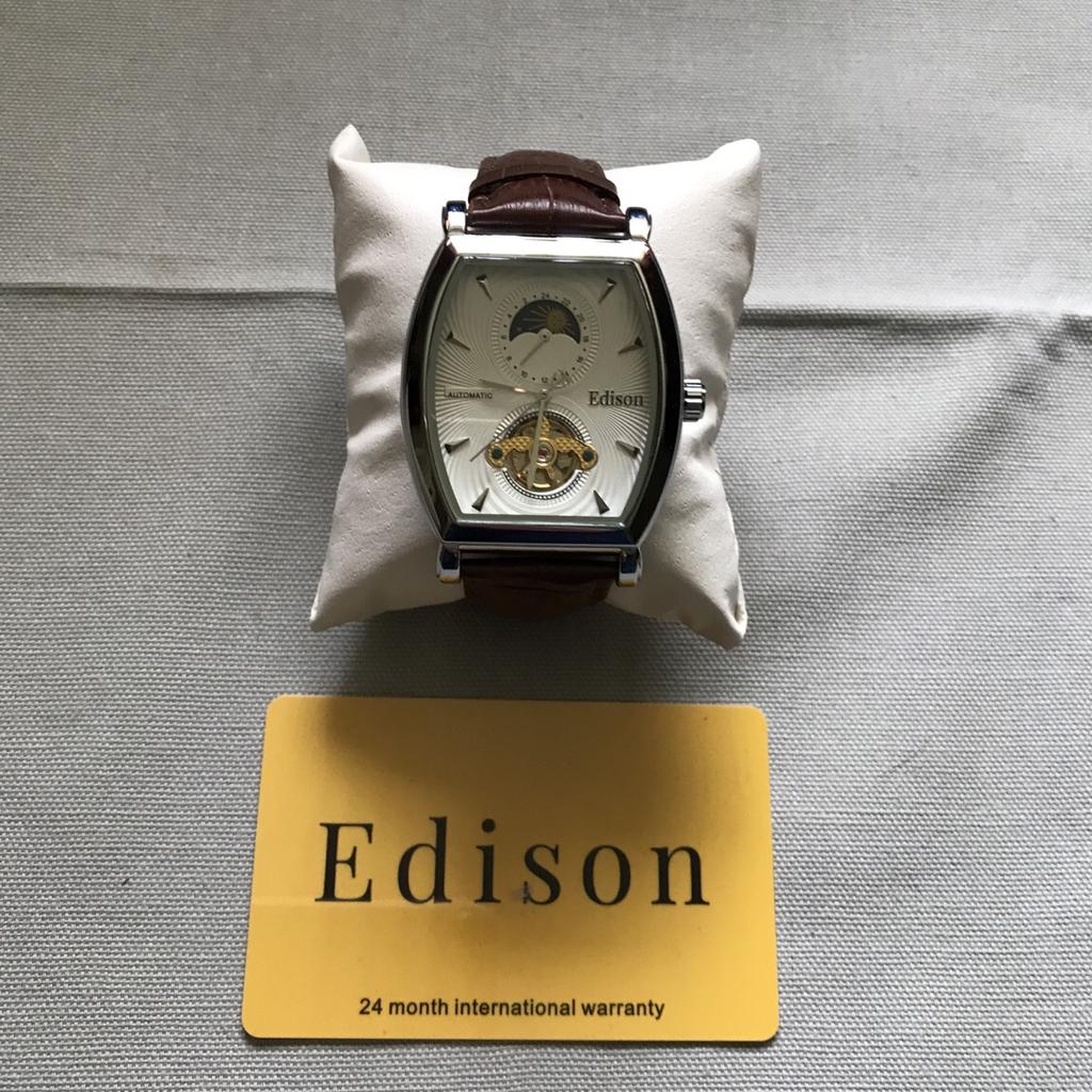 Men's edison automatic online moonphase watch