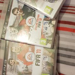 bundle of Ps3 fifa games including south africa world cup, Fifa 11, Fifa 14
Fifa 12 is special edition
