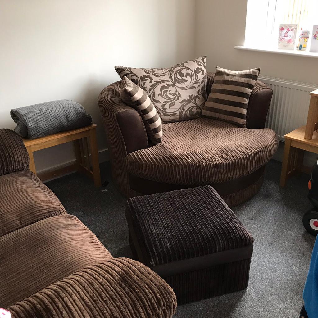 DFS cuddle sofa / chair in Market Weighton for £120.00 for sale Shpock