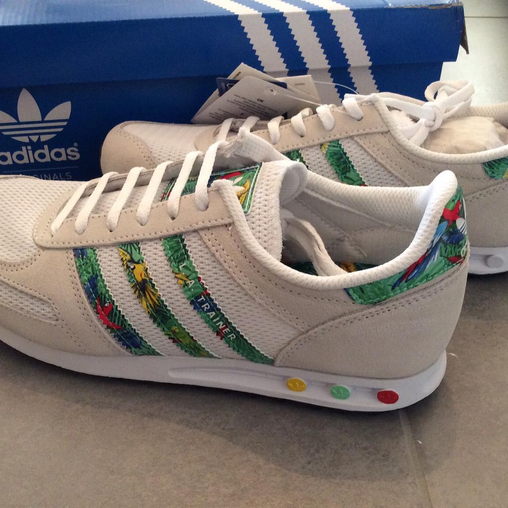 Adidas originals junior la trainer outlet aloha