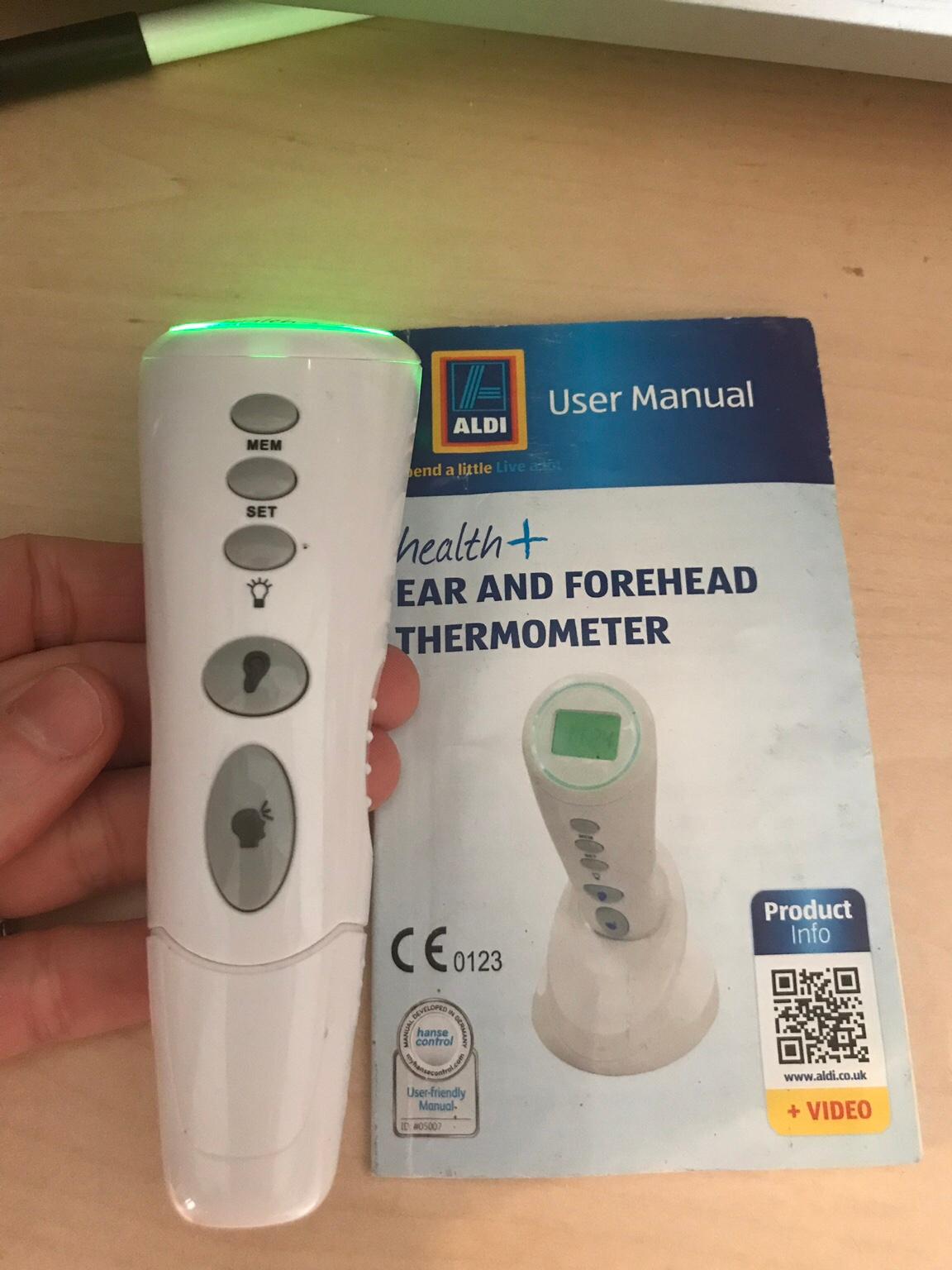 Aldi ear and forehead thermometer in M44 Wigan for £5.00 for sale Shpock