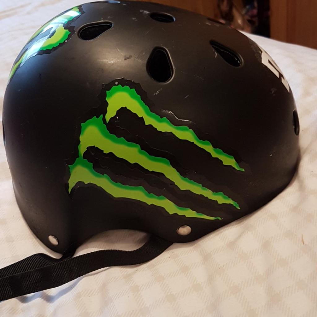 Monster energy shop bmx helmet