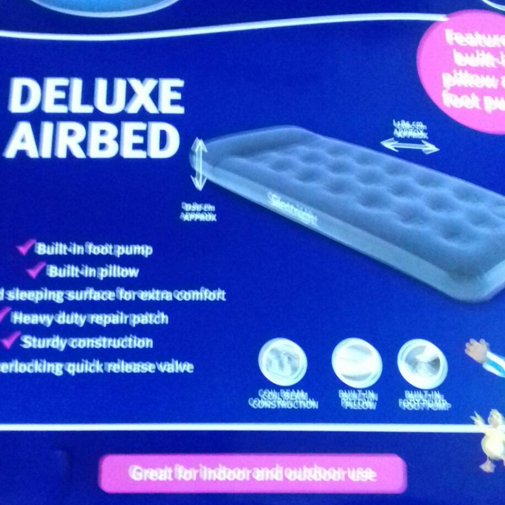 Silent night deluxe on sale airbed