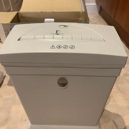Used shredder, has been in the garage for a while but tested OK. Collection only (too big to post)